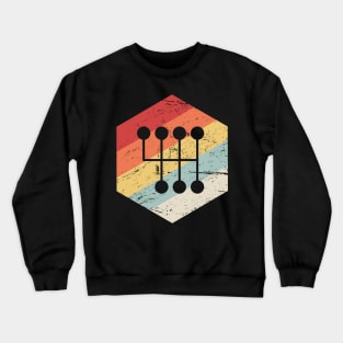 Gear Shift | Race Car Racing Gift Crewneck Sweatshirt